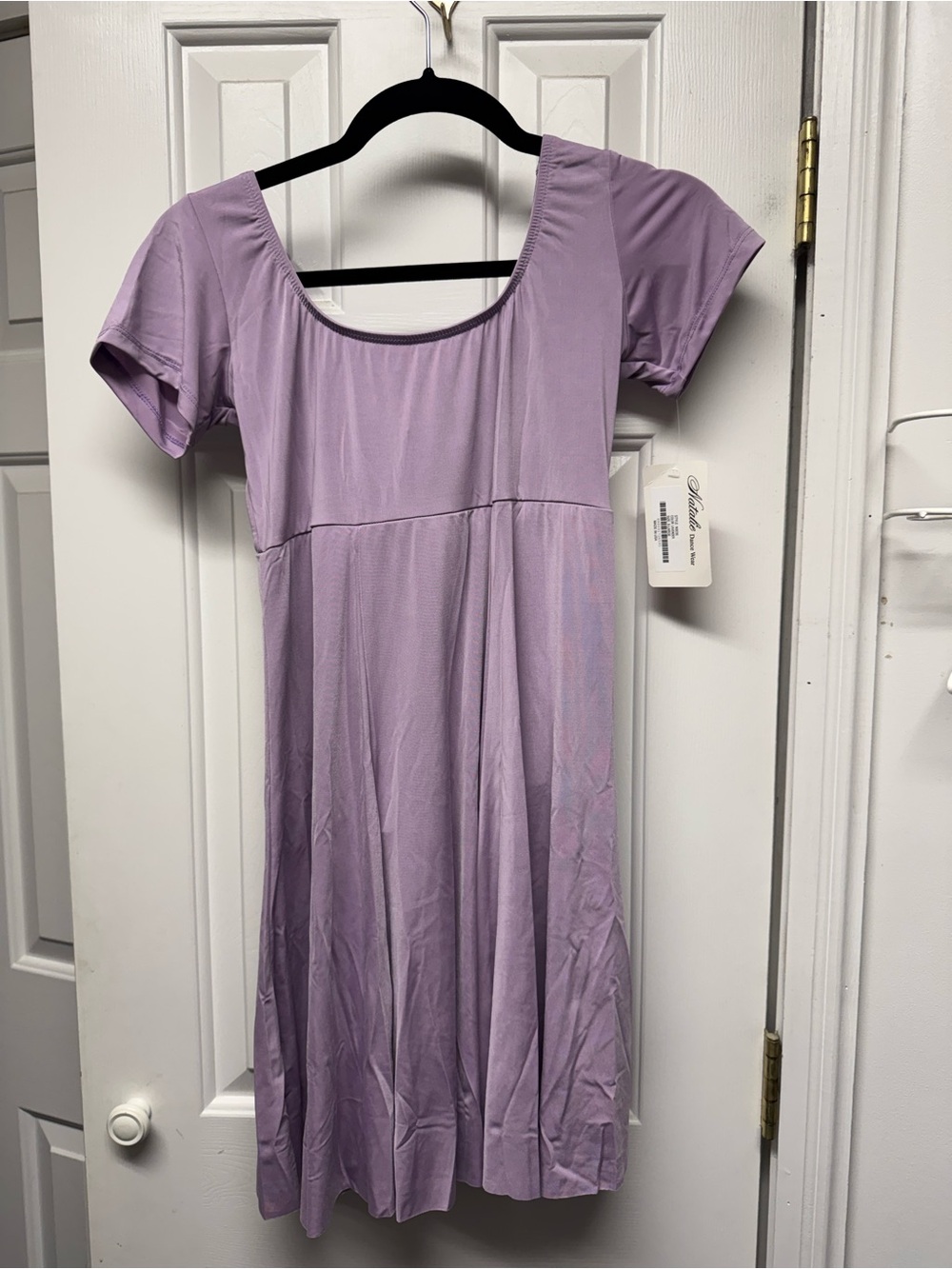Natalie Dancewear Lavender Short Sleeve Dress